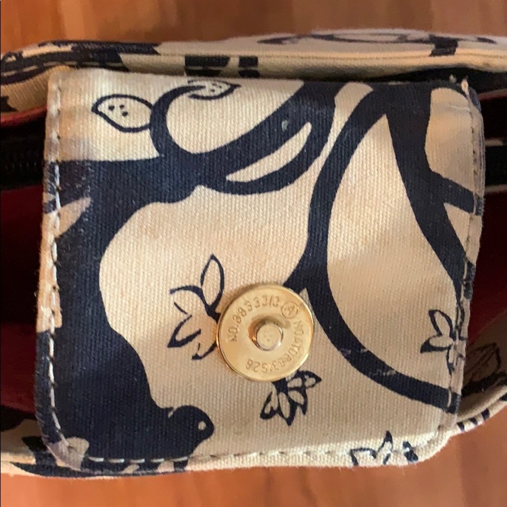 Lilly Pulitzer | Vintage Canvas Monkeys with Cocktails Print Tote - Picture 7 of 8